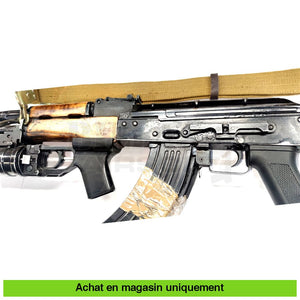 Aeg Ak-47 Full Métal Vrai Bois + Lance-Grenade Billau Custom Répliques Dépaule Airsoft