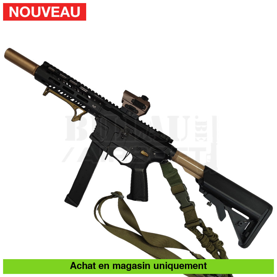 AEG G&G PCC9 Custom Upgrade + Point rouge + Chargeurs + Batterie + Cha