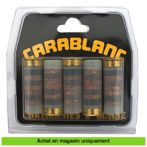 Blister De 5 Cartouches Cal.12/67 À Blanc Carablanc Munitions