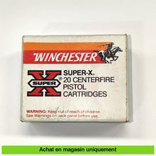 Charger l&#39;image dans la galerie, Boite De 20 Cartouches Winchester Super X .40 S&amp;W 180 Gr Jhp Munitions