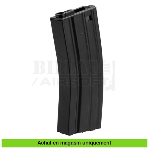 Chargeur Airsoft Aeg Classic Army Hicap M4 300Cps Metal Noir Chargeurs
