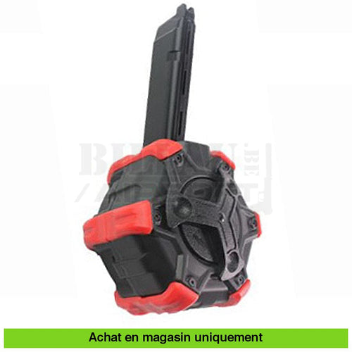 Chargeur Airsoft Drum Gbb Aap01 350Cps Chargeurs