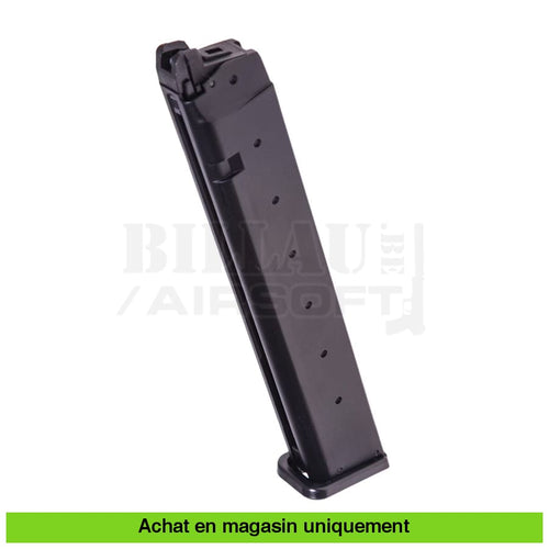Chargeur Airsoft Gbb Raven Eu17 (Glock) 50Cps Noir Chargeurs