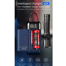 Charger l'image dans la galerie, Chargeur De Batterie / Powerbank Klarus 21700 18650 18490 17670 17500 16340 14500 10440 Chargeurs