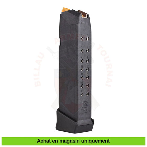 Chargeur Glock 17+2 (19 Coups) 9Mm Para Orange Follower Chargeurs