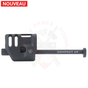 Compensateur Strike Industries Mass Driver Pour Glock 19 Gen 5 Noir Matériels De Compétition