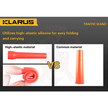 Charger l'image dans la galerie, Cône De Signalisation Pour Lampe Klarus Orange Cônes Signalement