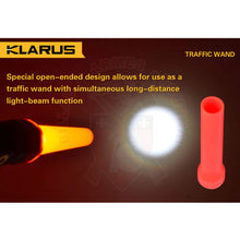 Charger l'image dans la galerie, Cône De Signalisation Pour Lampe Klarus Orange Cônes Signalement