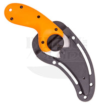 Charger l'image dans la galerie, Couteau Fixe Crkt Bearclaw Orange Couteaux Pliants Pompiers Sécurité