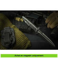 Charger l&#39;image dans la galerie, Couteau Fixe Extrema Ratio Defender 2 Dg Black Couteaux Fixes Militaires