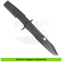 Charger l&#39;image dans la galerie, Couteau Fixe Extrema Ratio Fulcrum Bayonet Nfg Black Couteaux Fixes Militaires