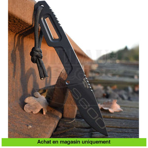 Couteau Fixe Extrema Ratio Satre S600 Black Couteaux Fixes Militaires