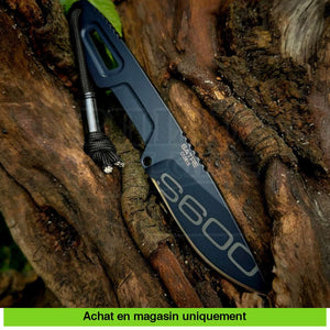 Couteau Fixe Extrema Ratio Satre S600 Black Couteaux Fixes Militaires
