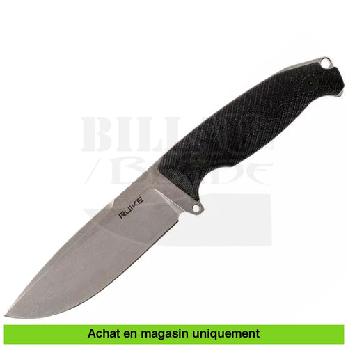 Couteau Fixe Ruike Karambit F118-B Noir Couteaux Fixes De Chasse