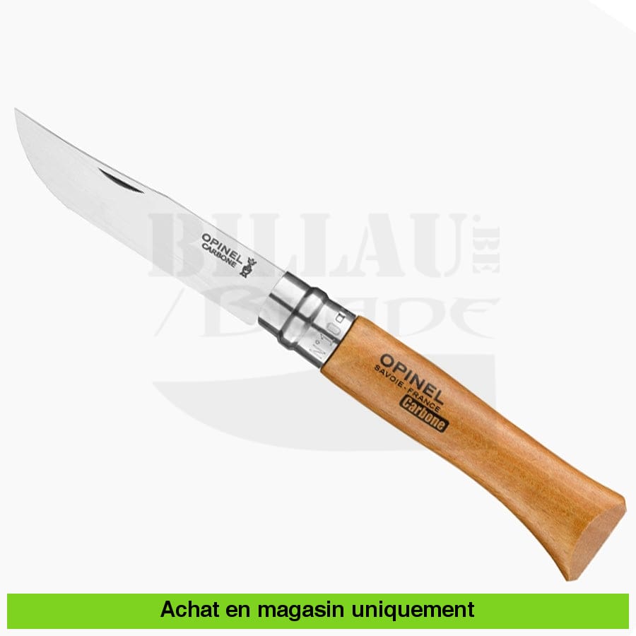 Couteau Pliant Opinel N° 10 Carbone Couteaux Pliants Français