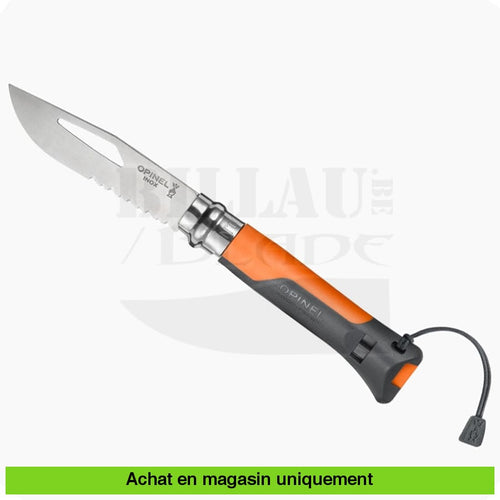 Couteau Pliant Opinel N° 8 Outdoor Orange Couteaux Pliants Français