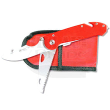 Charger l'image dans la galerie, Couteau Pliant Simbatec Rescue Couteaux Pliants Pompiers Sécurité