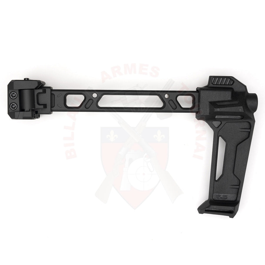 Crosse Picatinny Dual Folding Stock Strike Industries Noire