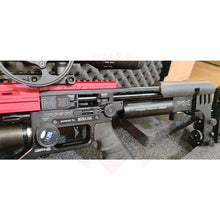 Charger l&#39;image dans la galerie, Custom Complet Black/Red Huma Air &amp; Saber Tactical Sur Fx Impact M3 Sniper Noire 7.62 Customs