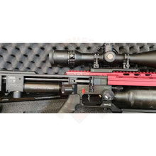 Charger l&#39;image dans la galerie, Custom Complet Black/Red Huma Air &amp; Saber Tactical Sur Fx Impact M3 Sniper Noire 7.62 Customs