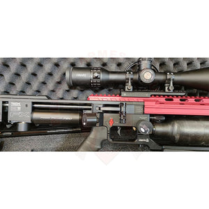 Custom Complet Black/Red Huma Air & Saber Tactical Sur Fx Impact M3 Sniper Noire 7.62 Customs