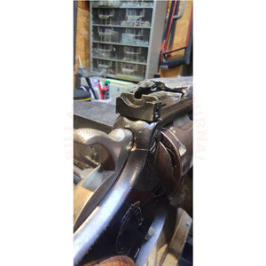 Fabrication Sur Mesure Plaquette De Hausse Introuvable Pour Revolver S&W 17 Custom Ancien Base Dun