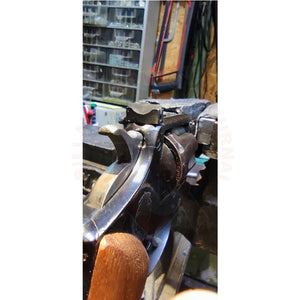 Fabrication Sur Mesure Plaquette De Hausse Introuvable Pour Revolver S&W 17 Custom Ancien Base Dun