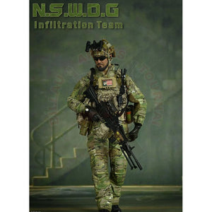 Figurine De Collection 1/6 Easy&Simple Nswdg Infiltration Team Figurines