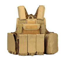Charger l'image dans la galerie, Gilet Tactique Ciras Tan Gilets Tactiques