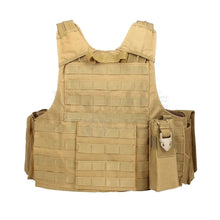 Charger l'image dans la galerie, Gilet Tactique Ciras Tan Gilets Tactiques