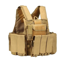 Charger l'image dans la galerie, Gilet Tactique Ciras Tan Gilets Tactiques