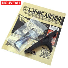 Charger l&#39;image dans la galerie, Grip Strike Industries Link M-Lok / Keymod Anchor Polymer Hand Stop Noir Poignées Tactiques