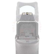 Charger l'image dans la galerie, Guidon Acier Tritium Vert Rehaussé 9 Mm Glock Gms Hausses Et Guidons