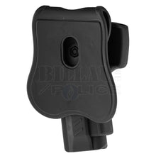 Charger l&#39;image dans la galerie, Holster Level 2 Bo Manufacture Beretta 92 Droitier Noir Holsters