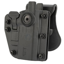Charger l&#39;image dans la galerie, Holster Universel Swiss Arms Kydex Adapt-X Ambidextre Noir Holsters