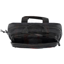 Charger l'image dans la galerie, Housse De Transport Cordura Umarex 2 Armes Poing Noire/Rouge Bagagerie