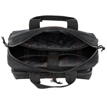 Charger l'image dans la galerie, Housse De Transport Cordura Umarex 2 Armes Poing Noire/Rouge Bagagerie