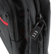 Charger l'image dans la galerie, Housse De Transport Cordura Umarex 2 Armes Poing Noire/Rouge Bagagerie
