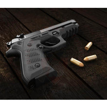 Charger l'image dans la galerie, Kit De Conversion Rail Carcasse Pour Beretta 92 Recover Tactical Bc2 Noir Plaquettes