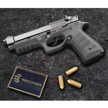 Charger l'image dans la galerie, Kit De Conversion Rail Carcasse Pour Beretta 92 Recover Tactical Bc2 Noir Plaquettes