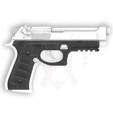 Charger l'image dans la galerie, Kit De Conversion Rail Carcasse Pour Beretta 92 Recover Tactical Bc2 Noir Plaquettes