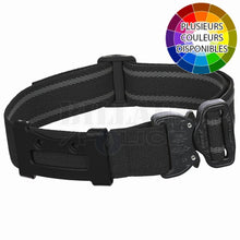 Charger l'image dans la galerie, Kit Sangle De Jambe Boucle Cobra Pour Plaque Cuisse Port Haut Rti Wheel G - Code Gca200 Noir