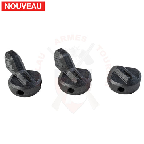 Kit Sécurité Ambidextre Strike Industries Noir Pour Cz Evo 3 Leviers De