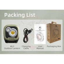 Charger l'image dans la galerie, Lampe Klarus Wl3 Desert Lampes
