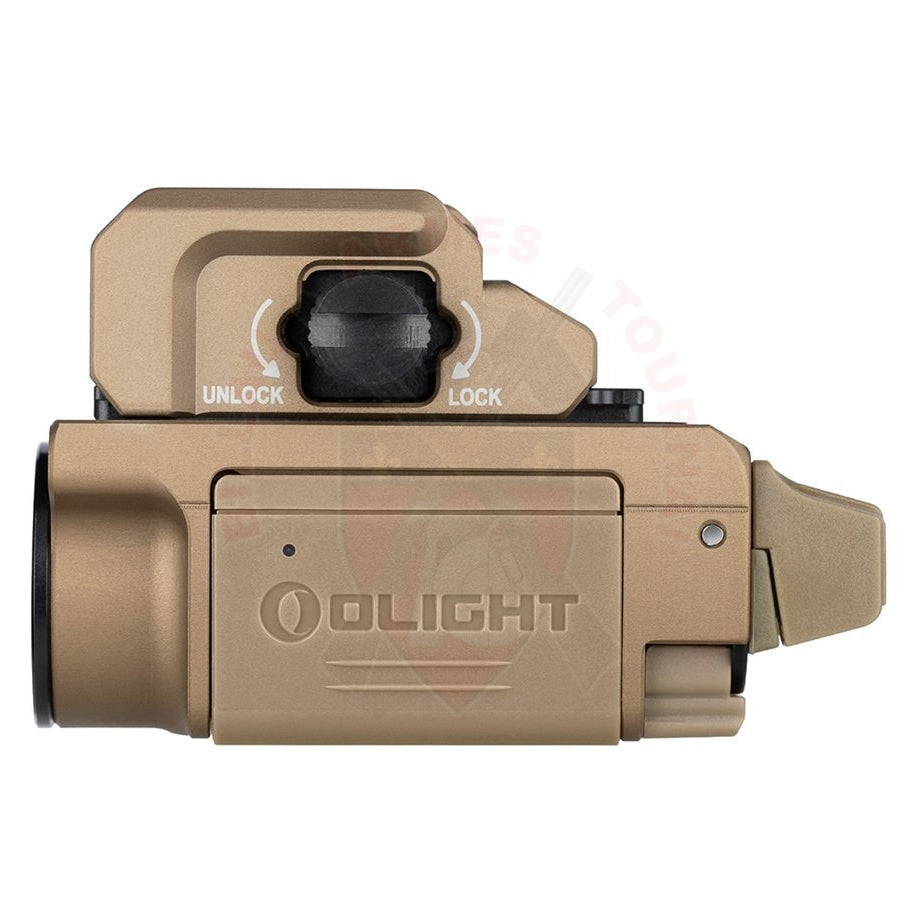 Olight Valkyrie PL Mini 3 TAN - Lampe Torche 600 Lumens, LED, Pour Arme ?