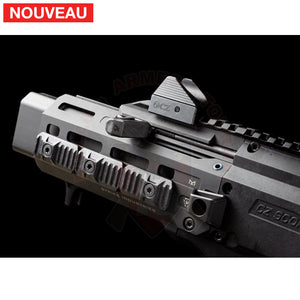 Levier D’armement Allongé Strike Industries Noir Pour Cz Evo 3 Leviers