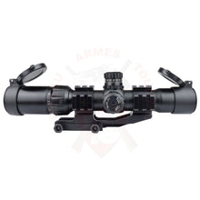 Charger l'image dans la galerie, Lunette Js Tactical 1 5-4X30 E Illuminée Rouge/Vert/Bleu + Montage Picatinny Lunettes
