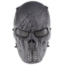 Charger l'image dans la galerie, Masque De Protection Grillage Crâne Noir Protections Oculaires