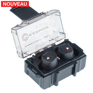 Oreillettes Anti-Bruit Electronique Actives Bluetooth Earmor M20T Noir Protections Auditives