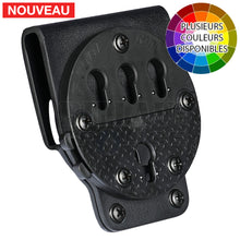 Charger l'image dans la galerie, Passant De Ceinturon Rti Wheel G-Code Gca90 Noir Accessoires Holsters